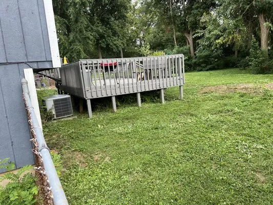 Lightning Bolt Landscaping Logo