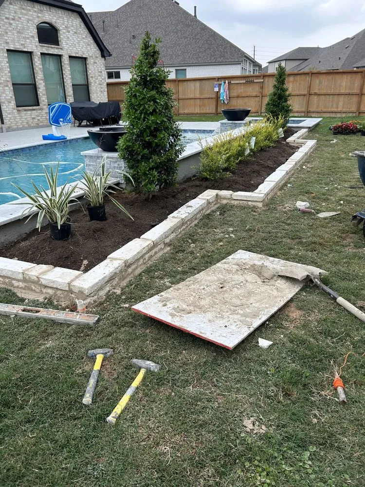 Reliable lawn mowing service with custom design across Richmond, TX - Lightning bolt