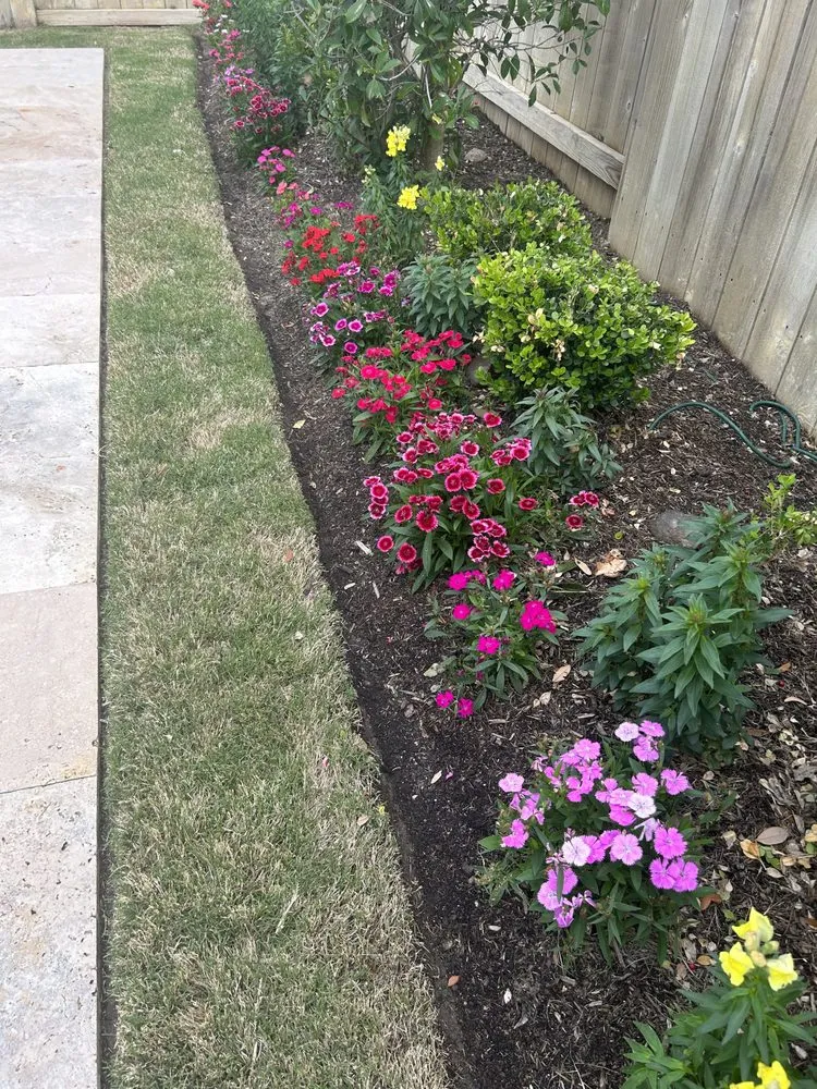 Affordable residential landscaping for residential properties across Richmond, TX - Lightning bolt