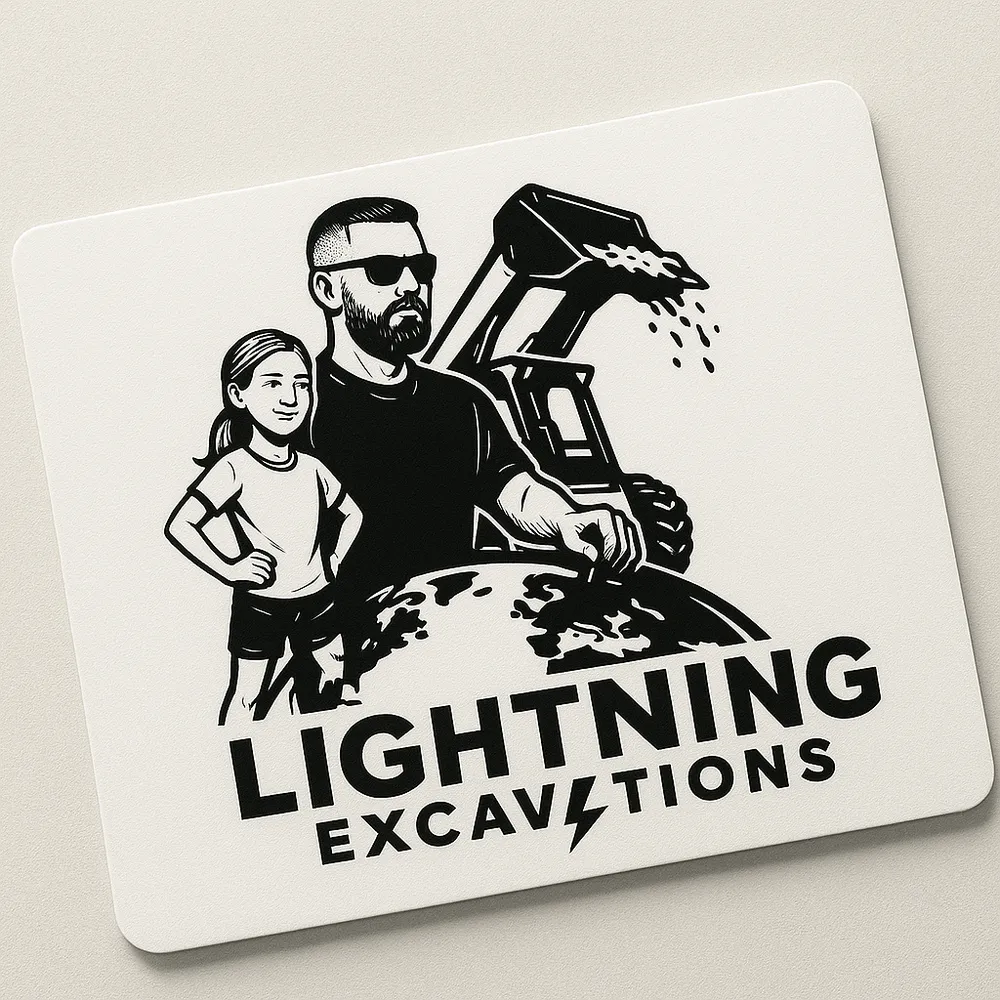 Affordable landscape installation in Greensburg, IN by Lightning Excavations