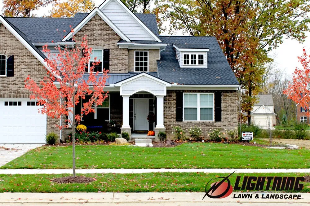 Affordable landscape design in South Lyon, MI by Lightning Lawn & Landscape