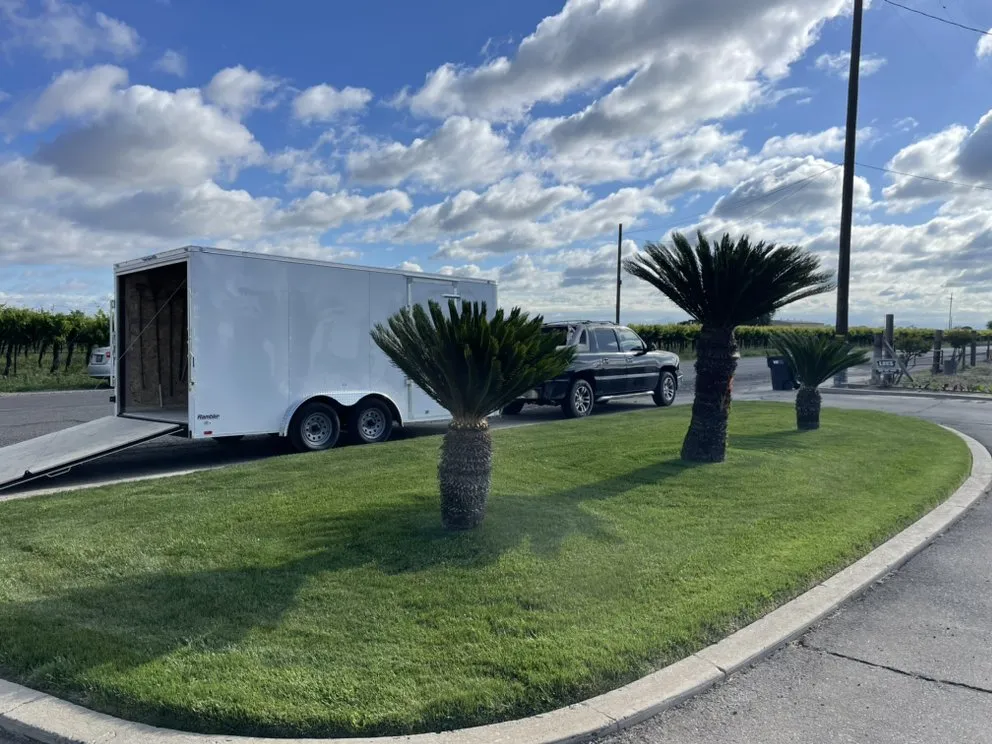 Top-rated outdoor landscaping for residential properties across Fresno, CA - Lightning lawn service