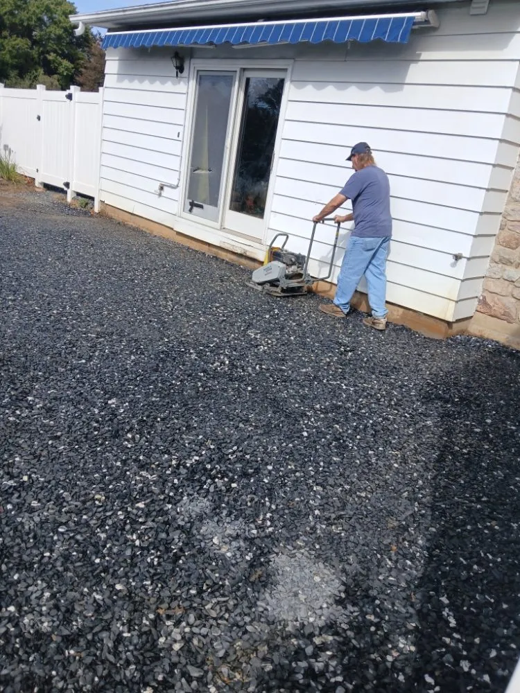 Professional landscape installation in Bethlehem, PA by Lightning strikes Lawn Care