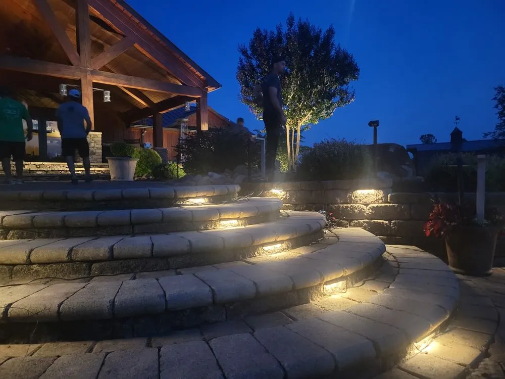 Professional yard maintenance in Zebulon, NC by Lights and Land