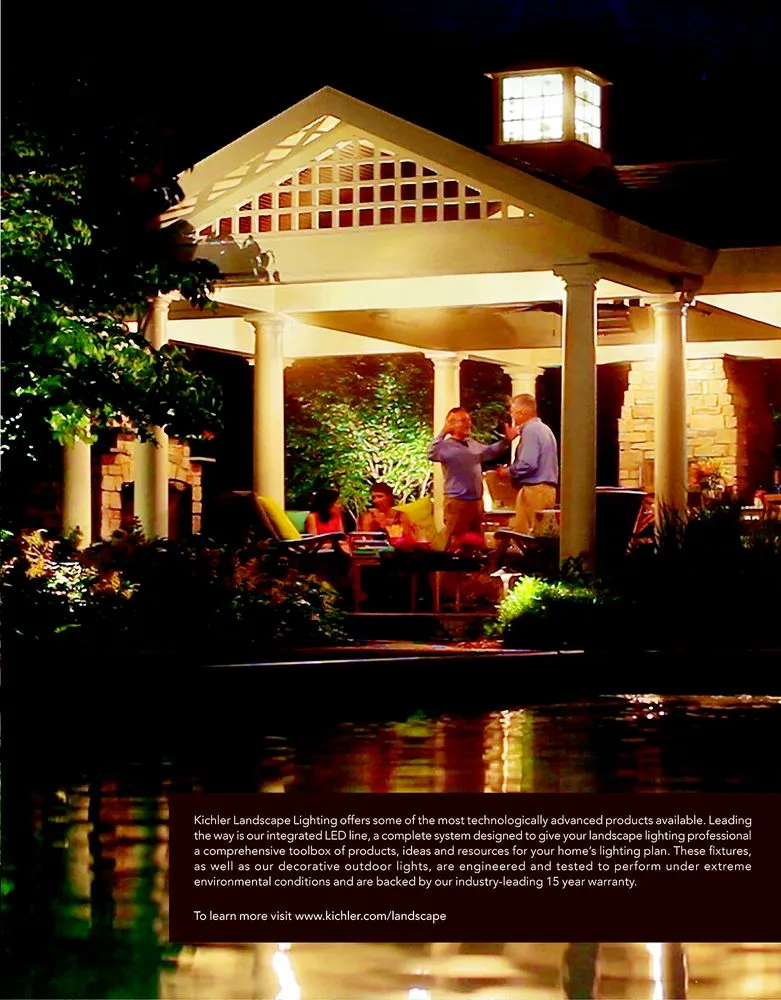 Custom landscape design in Winter Park, FL - Lightscapes Outdoor Lighting