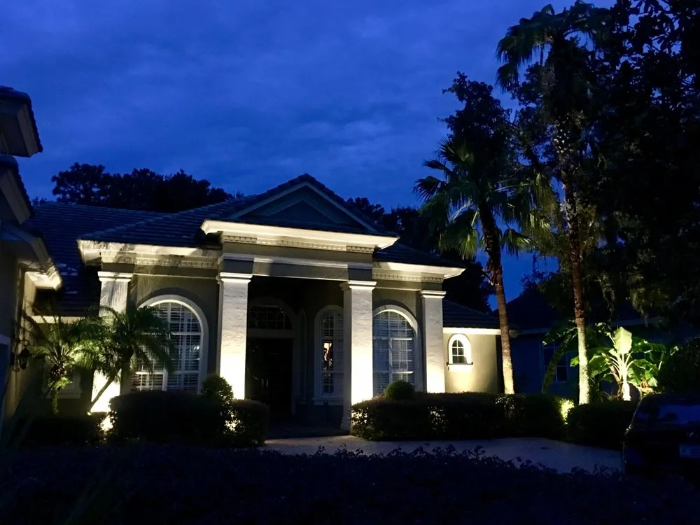 Trusted landscaping services for residential properties in Winter Park, FL by Lightscapes Outdoor Lighting