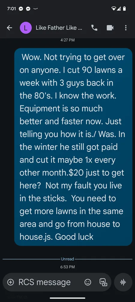 Trusted yard maintenance in Marble Falls, TX by Like Father Like Son Landscaping