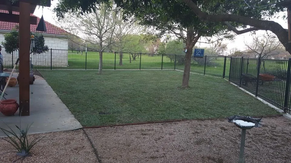 Affordable garden landscaping for residential properties in Marble Falls, TX by Like Father Like Son Landscaping