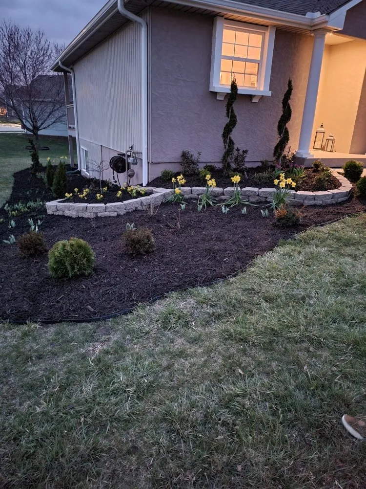 Professional landscape installation in Kansas City, MO - Like Magic Lawn & Landscaping