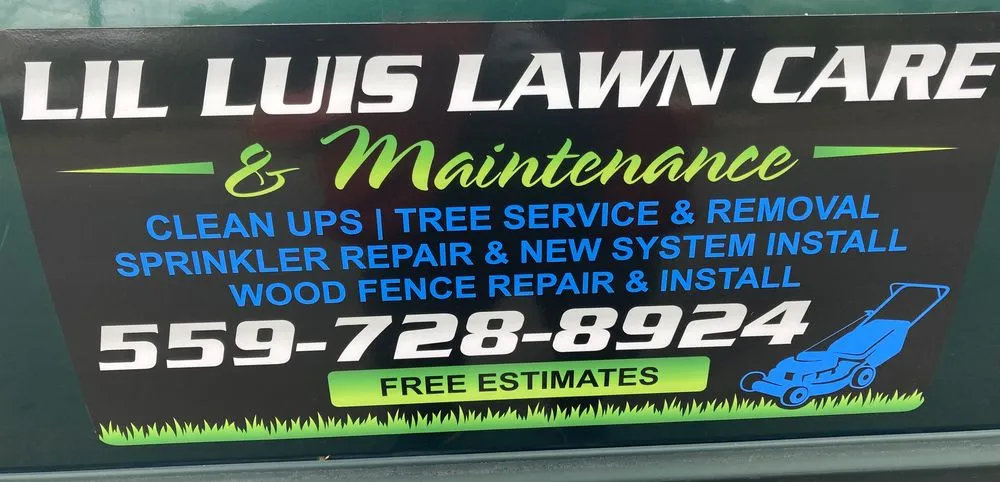 Custom yard cleanup service for beautiful yards across Fresno, CA - Lil Luis Lawn Care