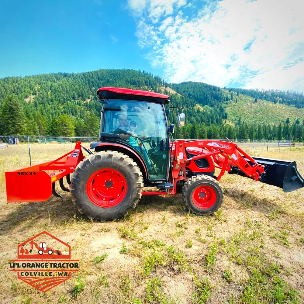 Expert residential landscaping in Colville, WA by Li'l Orange Tractor