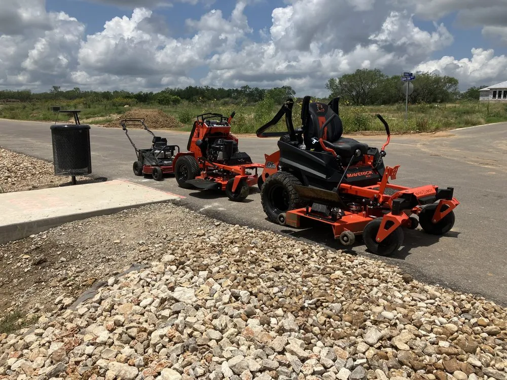 Trusted landscaping services in San Antonio, TX by Lil Orange Tractor Services Lawn Care & Landscape Maintenance
