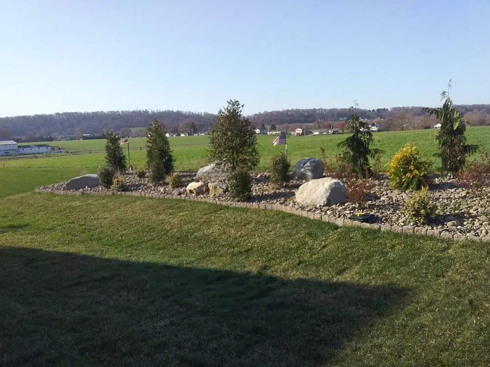 Custom landscape installation in Lancaster, PA - Lilac Hill Landscapes