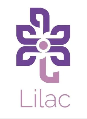 Lilac landscape