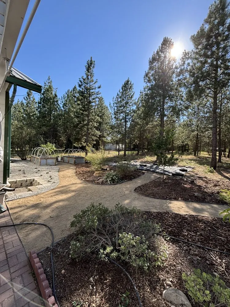 Local lawn mowing service with custom design in Cheney, WA by Lilac Mountain Landscapes