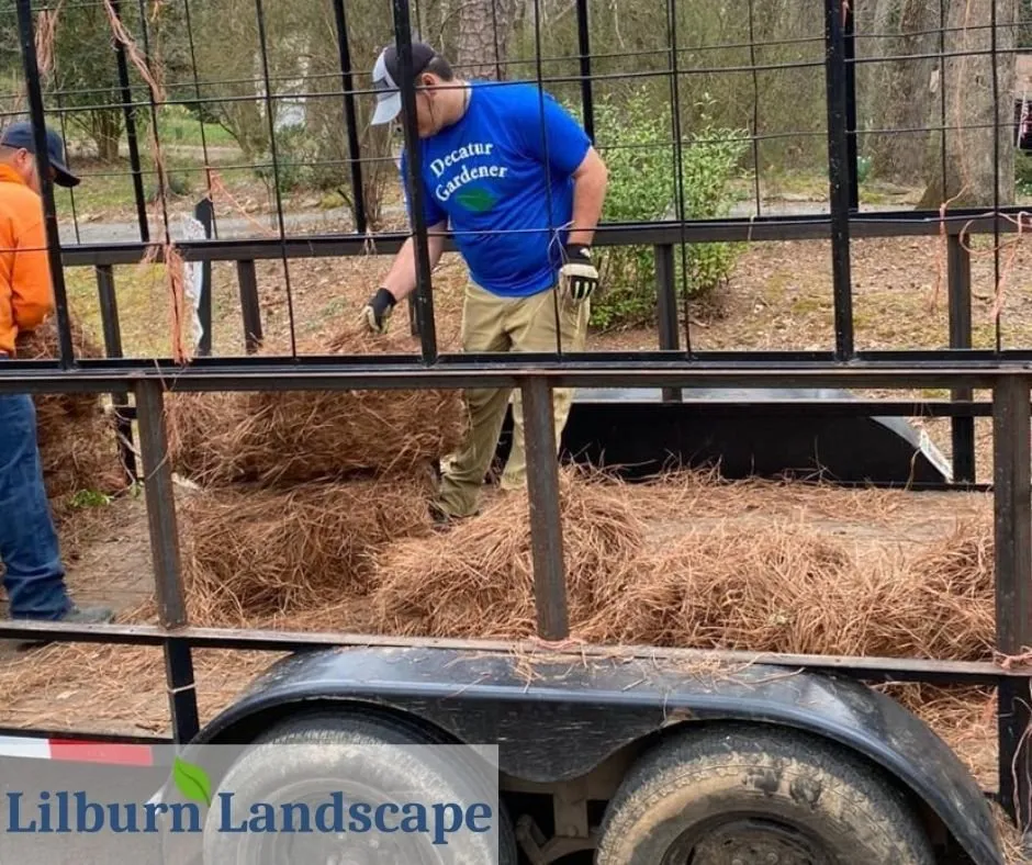 Custom landscape installation in Lilburn, GA by Lilburn Landscape