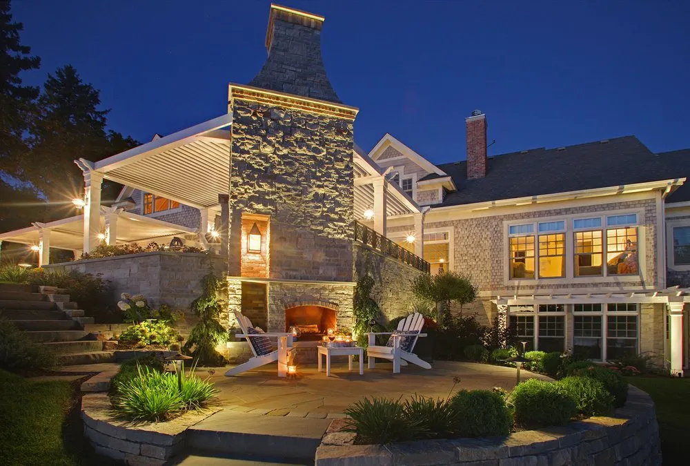 Local outdoor landscaping with custom design in Edmond, OK by Lillian Landscape