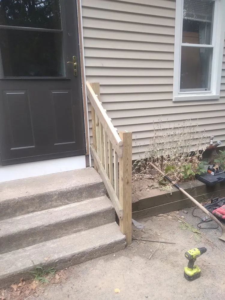 Professional yard maintenance with custom design in Westerly, RI by Lilliepad the handyman