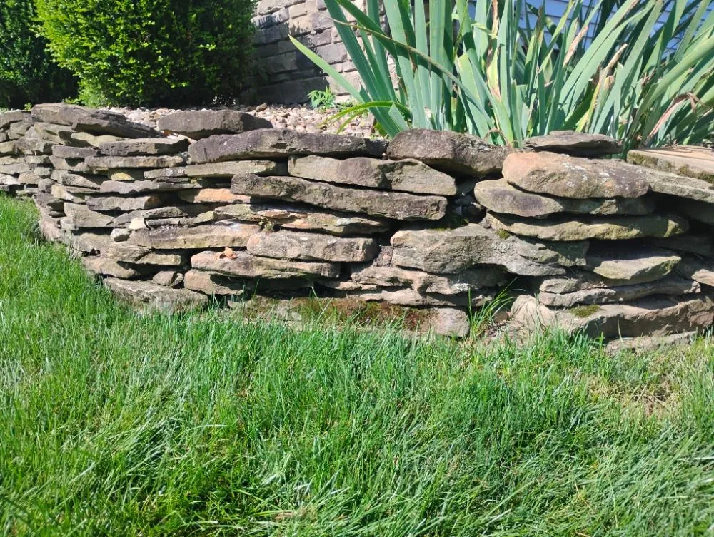 Custom landscape installation in Canton, OH by Lilly Irrigation Maintenance