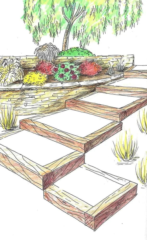 Affordable landscape installation for beautiful yards in Redwood City, CA by Lily of the Valley Design