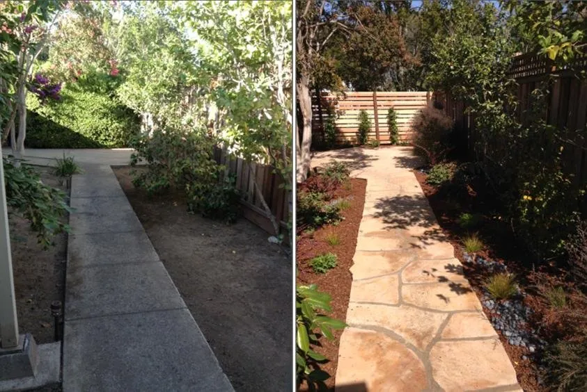 Affordable landscape design in Redwood City, CA by Lily of the Valley Design