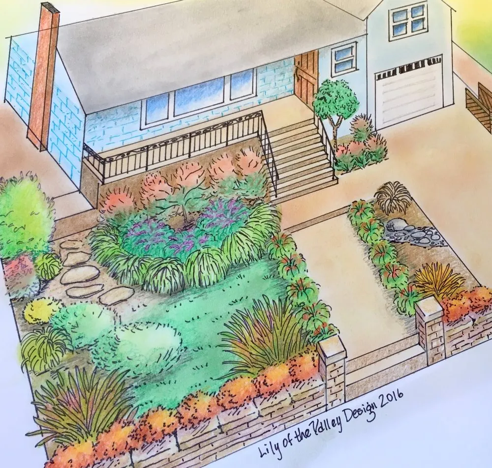 Reliable lawn mowing service in Redwood City, CA by Lily of the Valley Design