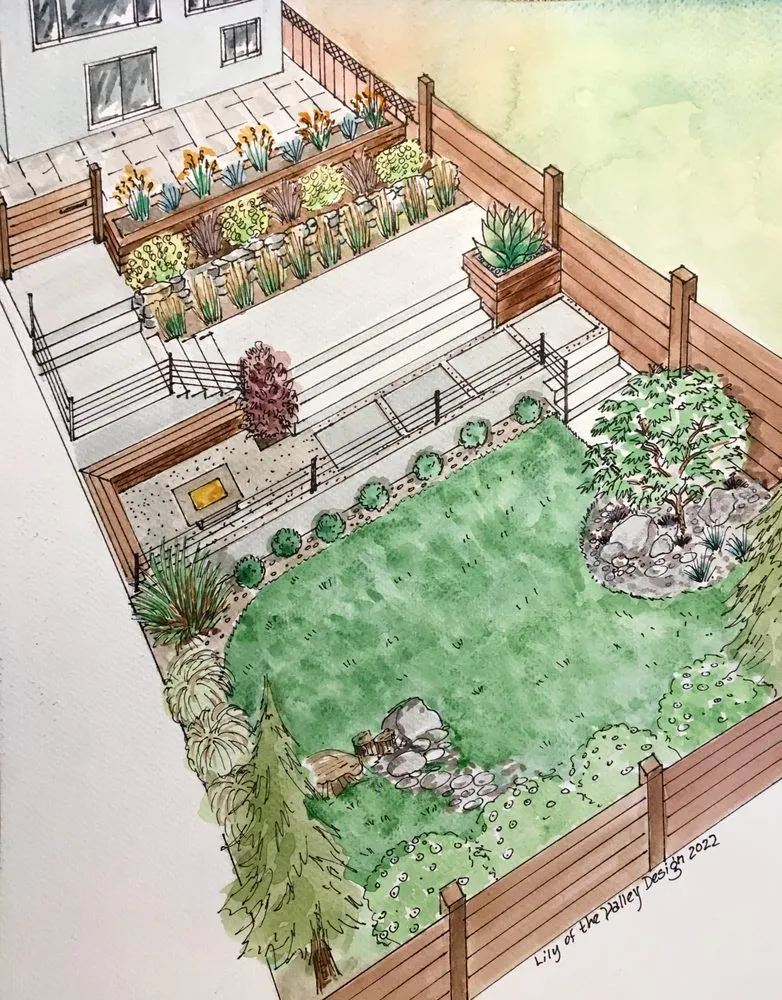 Trusted landscaping services in Redwood City, CA by Lily of the Valley Design