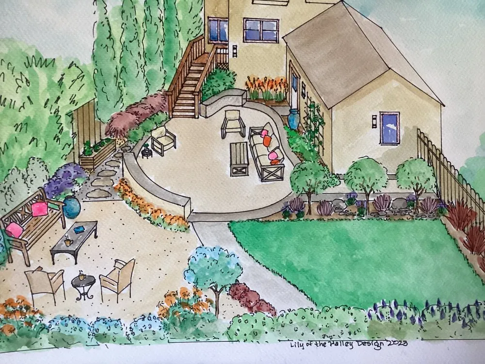 Expert lawn care service for beautiful yards across Redwood City, CA - Lily of the Valley Design