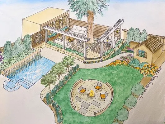 Lily of the Valley Design Logo