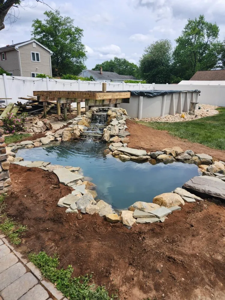 Reliable landscape installation experts serving North Plainfield, NJ - Lily Pad Ponds