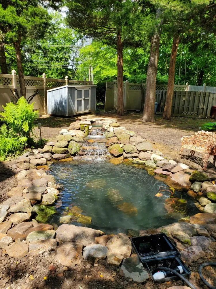 Custom yard maintenance in North Plainfield, NJ by Lily Pad Ponds