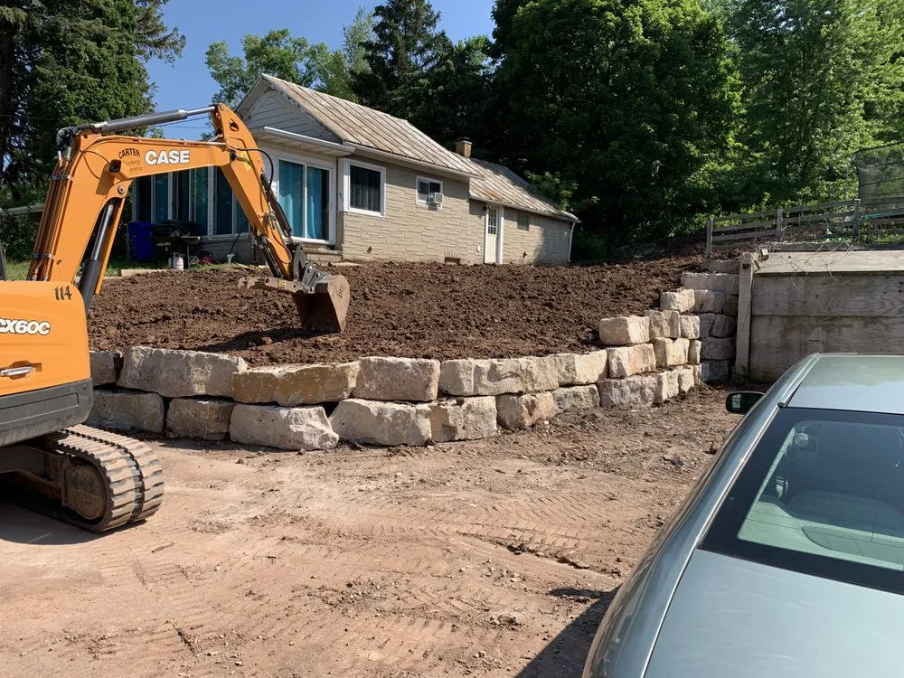 Reliable lawn care service experts serving Greenleaf, WI - Limestone creations