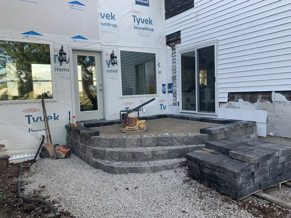 Professional landscaping services for beautiful yards across Greenleaf, WI - Limestone creations
