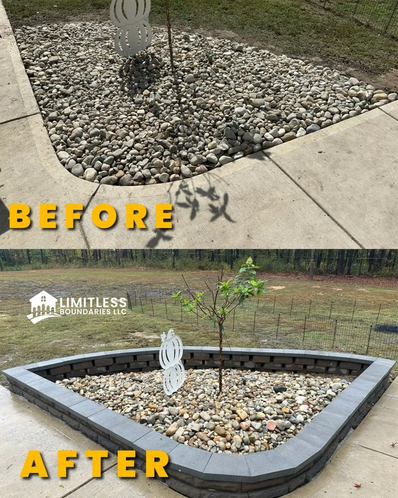 Trusted garden landscaping experts serving Garner, NC - Limitless Boundaries