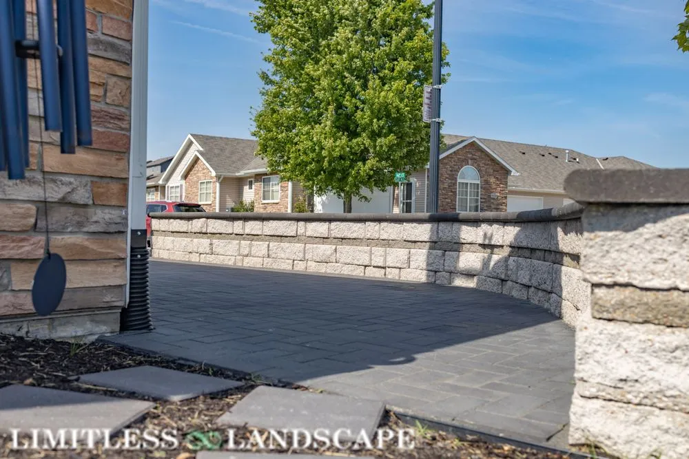 Professional yard cleanup service in Omaha, NE by Limitless Landscape