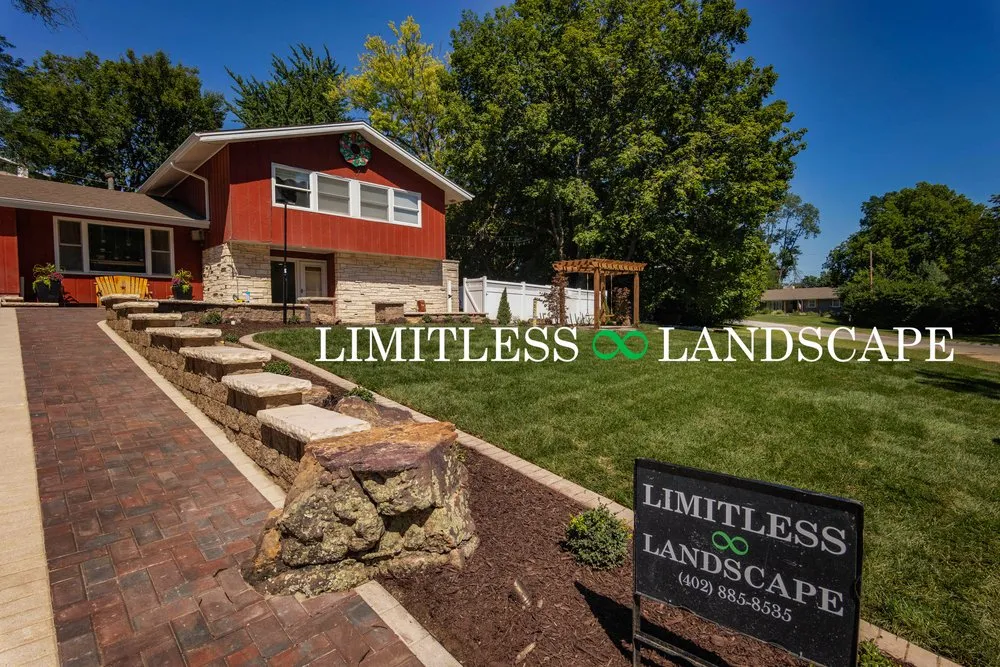 Top-rated yard maintenance with custom design across Omaha, NE - Limitless Landscape