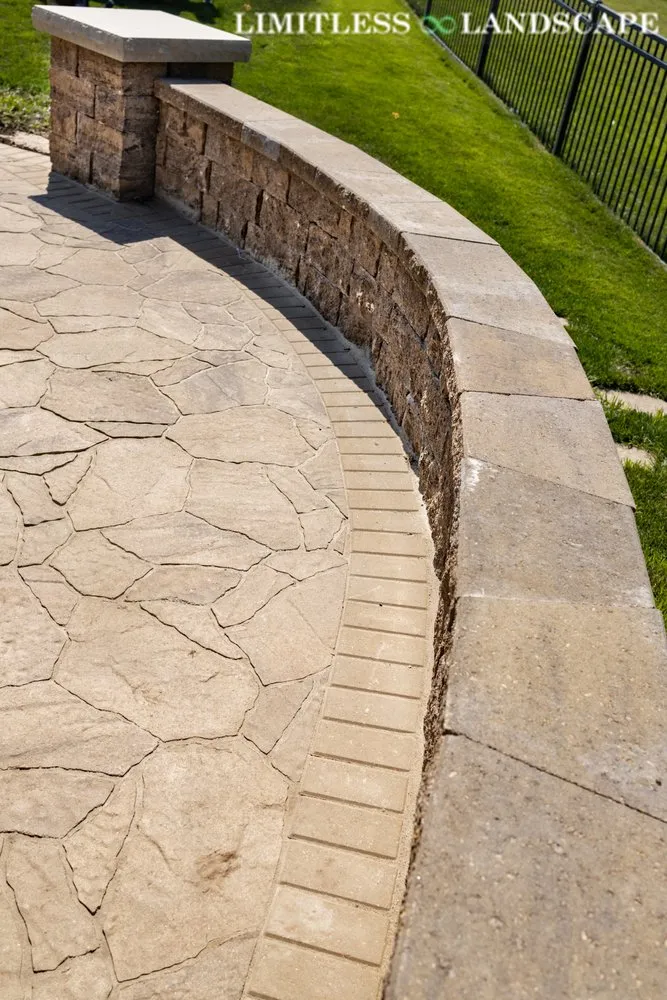 Trusted landscape installation with custom design across Omaha, NE - Limitless Landscape