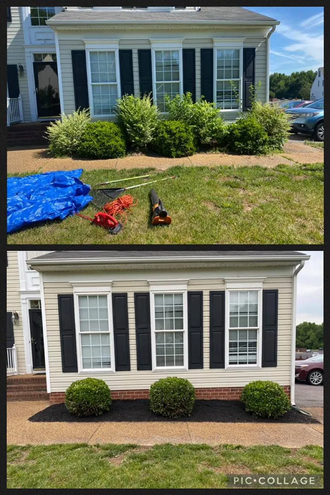 Professional landscape installation in Glen Allen, VA by Limitless Landscaping