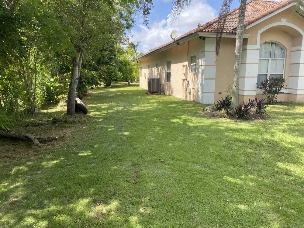 Custom landscape installation for outdoor upgrades across Kendall, FL - Limitless Landscaping