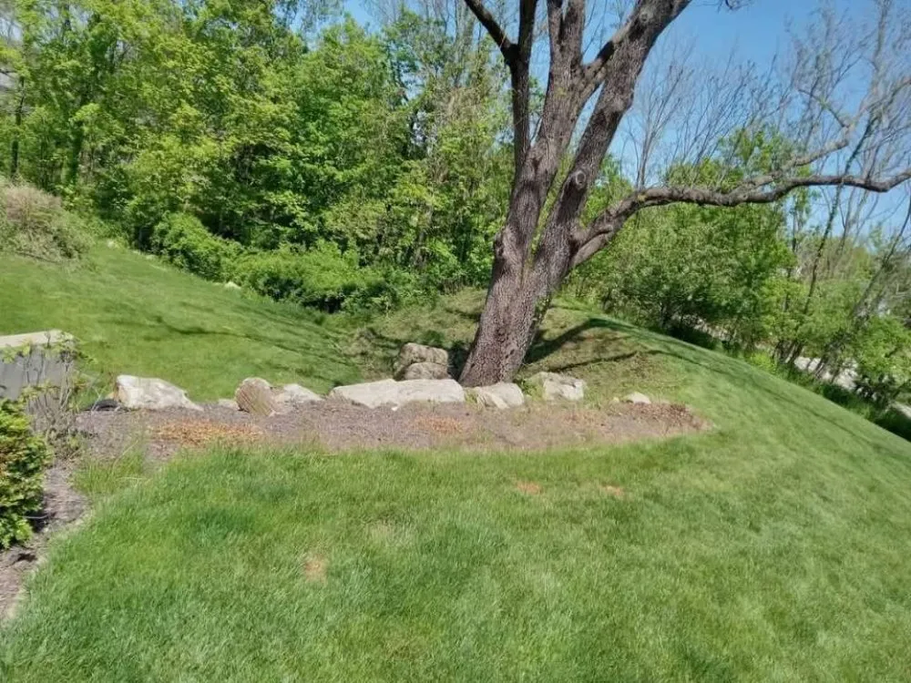 Custom landscape design in Bloomington, IN by Limitless Outdoor Services