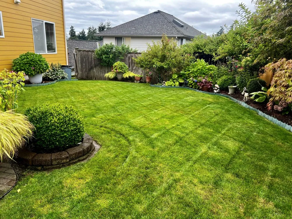 Custom lawn mowing service for year-round maintenance across Kent, WA - Limitless Outdoor Services