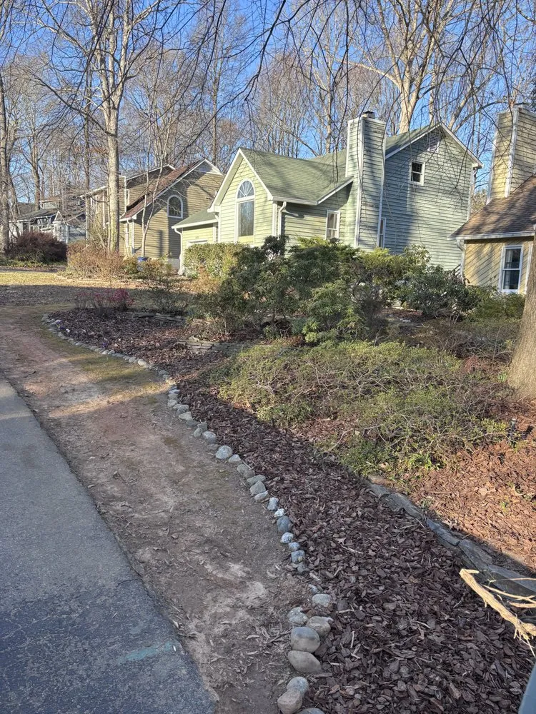 Custom lawn mowing service for residential properties in Winston-Salem, NC by Limitless Property Solutions