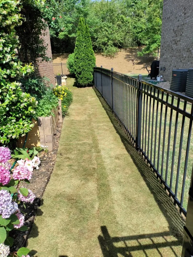 Local residential landscaping for residential properties in Oakwood, GA by Linares & Sons Landscape Company