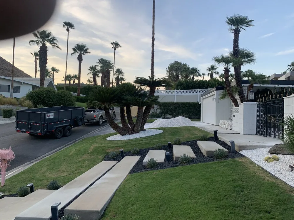 Professional outdoor landscaping in Cathedral City, CA - Linares Landscaping