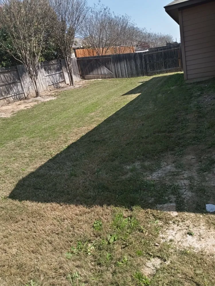 Professional residential landscaping in New Braunfels, TX by Linda's Mowing & Hauling