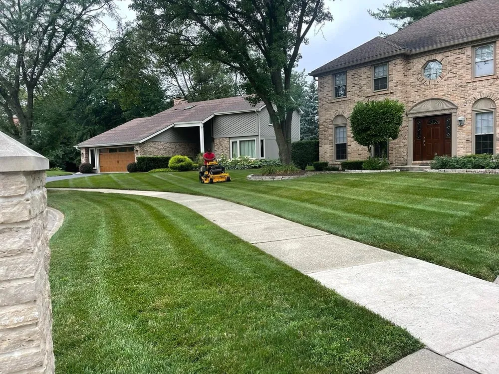 Affordable landscape design for year-round maintenance across West Chicago, IL - Linda’s sun