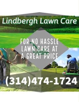 Lindbergh Lawn Care Logo