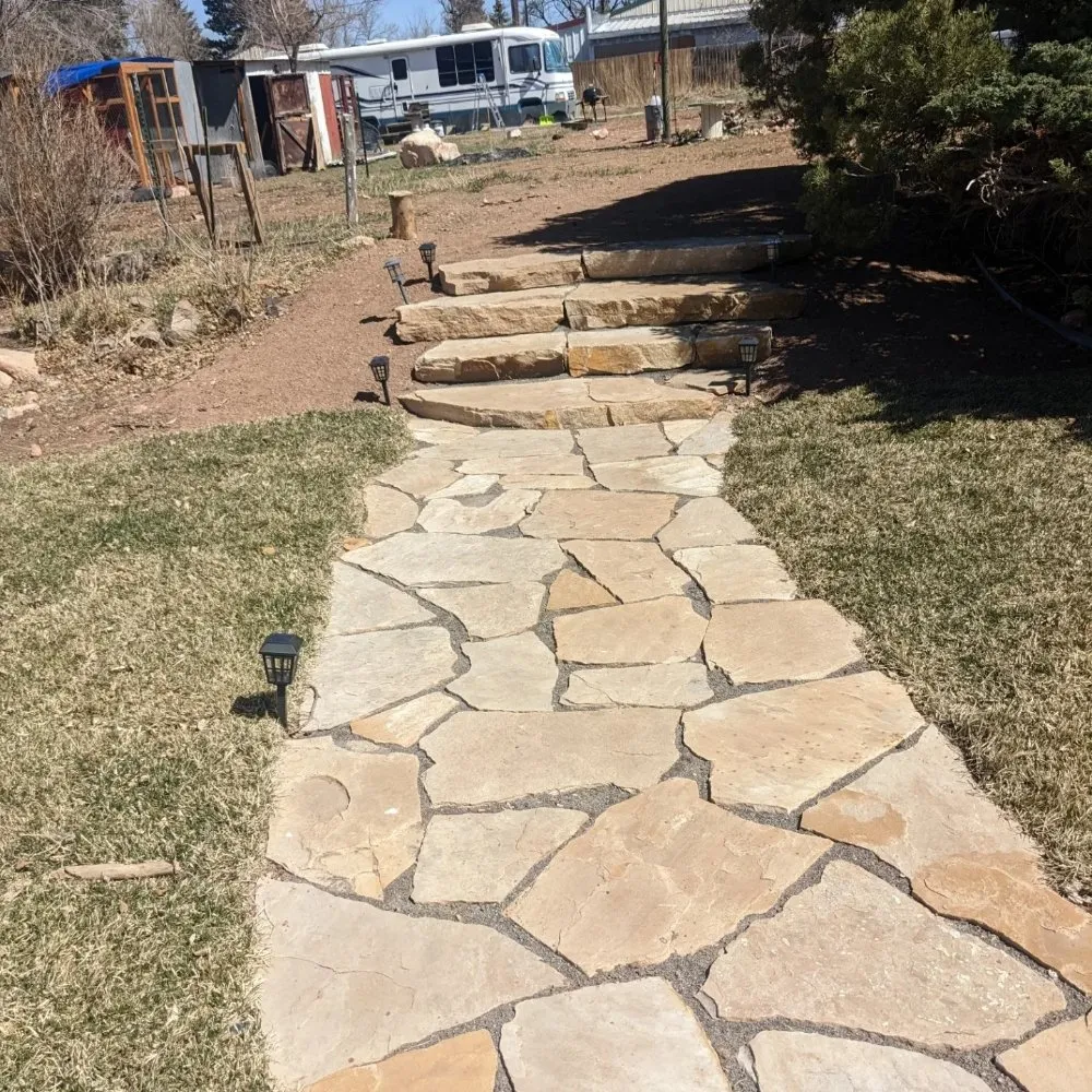 Custom garden landscaping in Fort Collins, CO by Linden Leaf Landscapes
