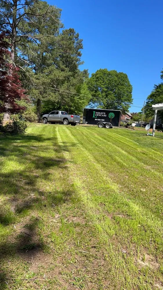 Affordable lawn mowing service with custom design across Greenwood, SC - Lindleys Lawn and Landscape