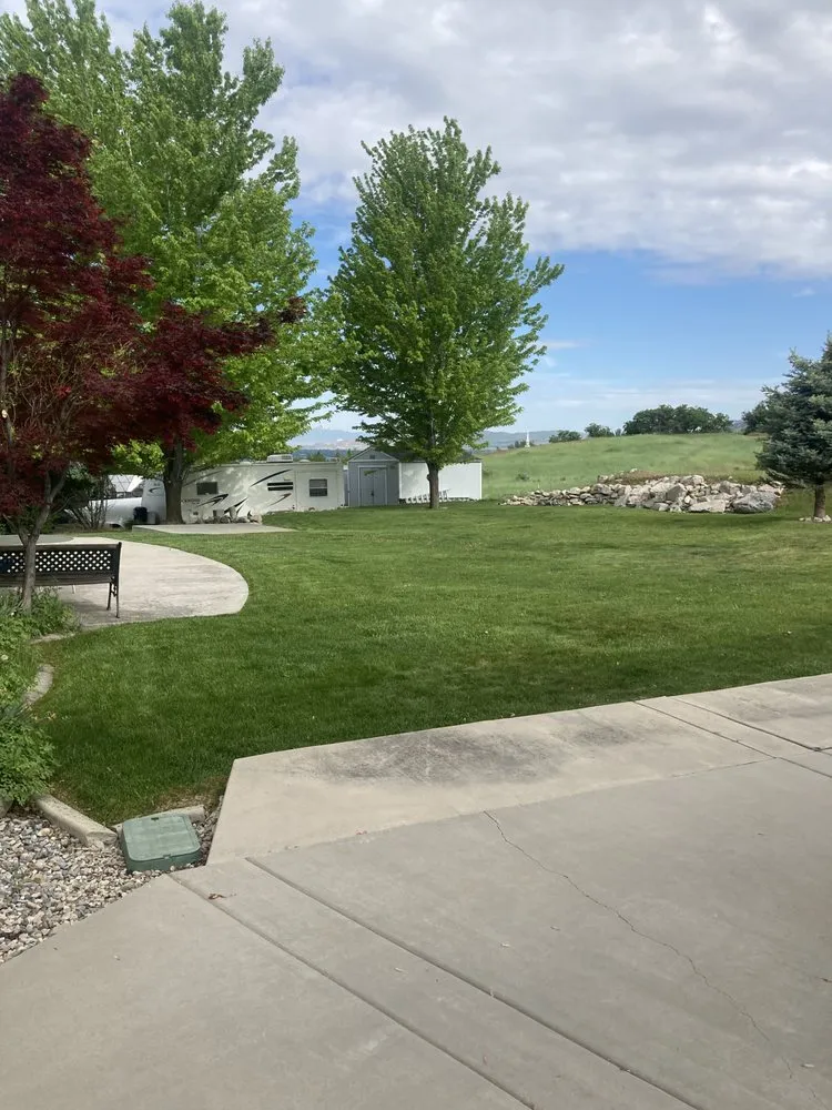 Custom lawn mowing service with custom design across Lindon, UT - Lindon Landscaping